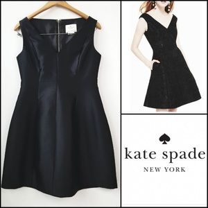 Kate Spade Structured Silk Mini Dress